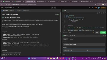 2418. Sort the People | C++ Solution Explained Step-by-Step