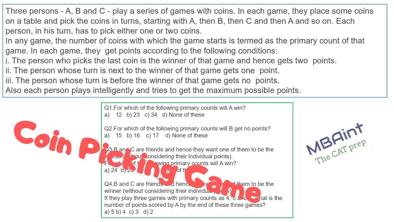 LRDI Practice Final LAP Coin Picking Game YouTube