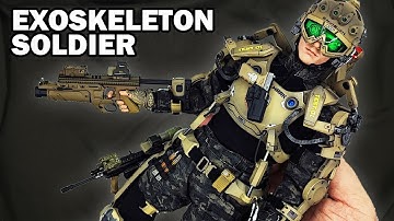 Special forces operator in exoskeleton - 1/6 scale action figure review