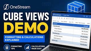 Cube Views Calculations and Formatting Demo
