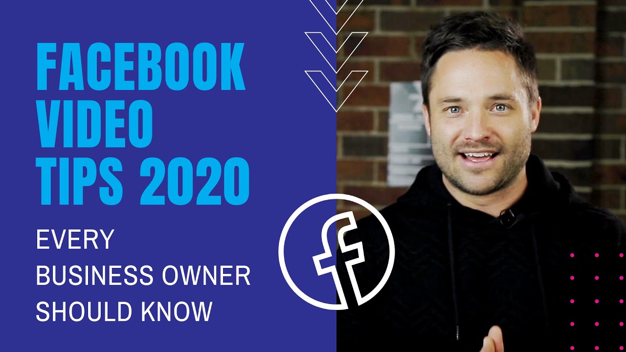 Facebook Video Tips 2020 for Business Page - YouTube