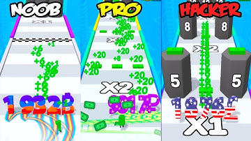 💲 Digit Shooter #challenge — NOOB vs PRO vs HACKER