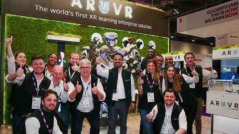 ARuVR showreel - Learning Technologies 2023 event
