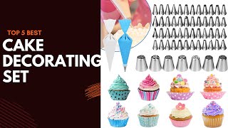 5 Best Cake Decorating Sets [Review in 2023]
