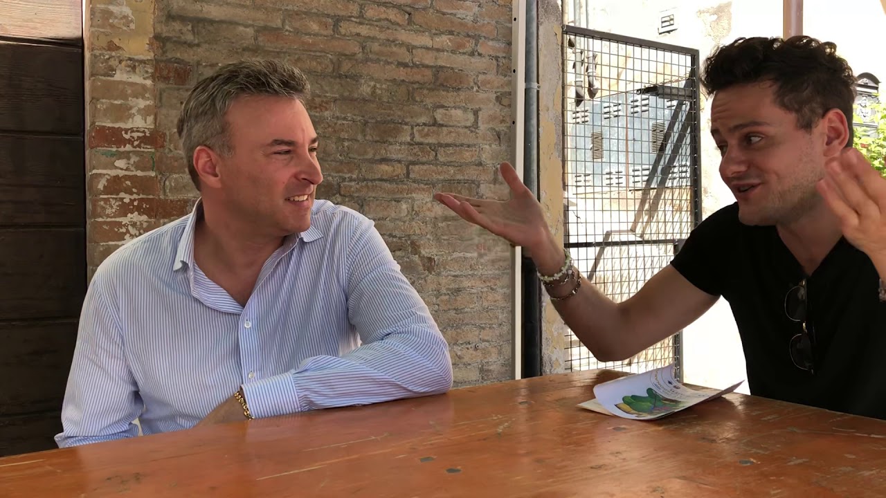 Interview with the President of Club dei Brutti, Gianni Aluigi, in Piobbico, Italy.