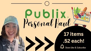 Publix Cheap & Easy Deals [Personal Haul]