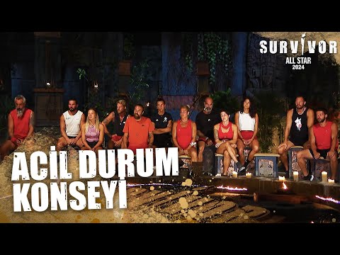 Olaylı Gece Sonrası Acil Durum Konseyi Toplandı | Survivor All Star 2024 44. Bölüm