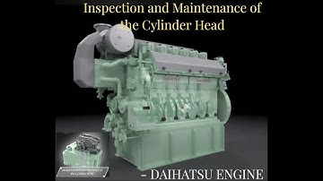 Inspection and Maintenance of the Cylinder Head | CYLINDER HEAD OVERHAUL : DAIHATSU ENGINE (6DE-18)