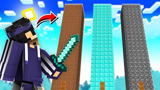 Climbing The SECRET TOWER HOUSE Minecraft...