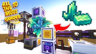 How To Get ENTRO CRYSTALS and UPGRADES From ExtendedAE [All The Mods 10 Guide]