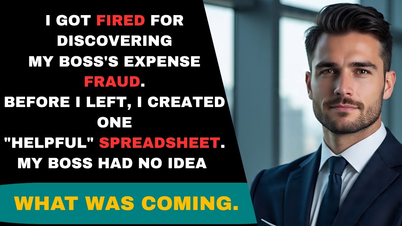 I got fired for discovering my bosses expense fraud.
