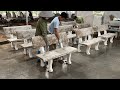 Process Mass Production Natural Stone Chair In A Factory You Should Not Miss