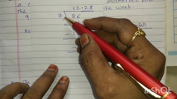 7th Std Maths Chapter 15 Statistics P. S. 54 Part 1