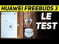 HUAWEI FREEBUDS 3 - TEST COMPLET - Les meilleurs écouteurs sans fils PAS intra auriculaire ?