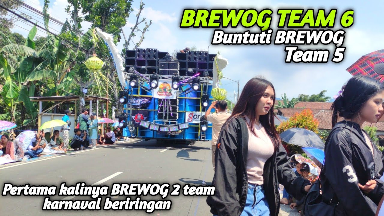 BREWOG TEAM 6 Kejar BREWOG team 5,,Mas Yogi Mode Bar Bar gk kalah dg Mak de Luis 