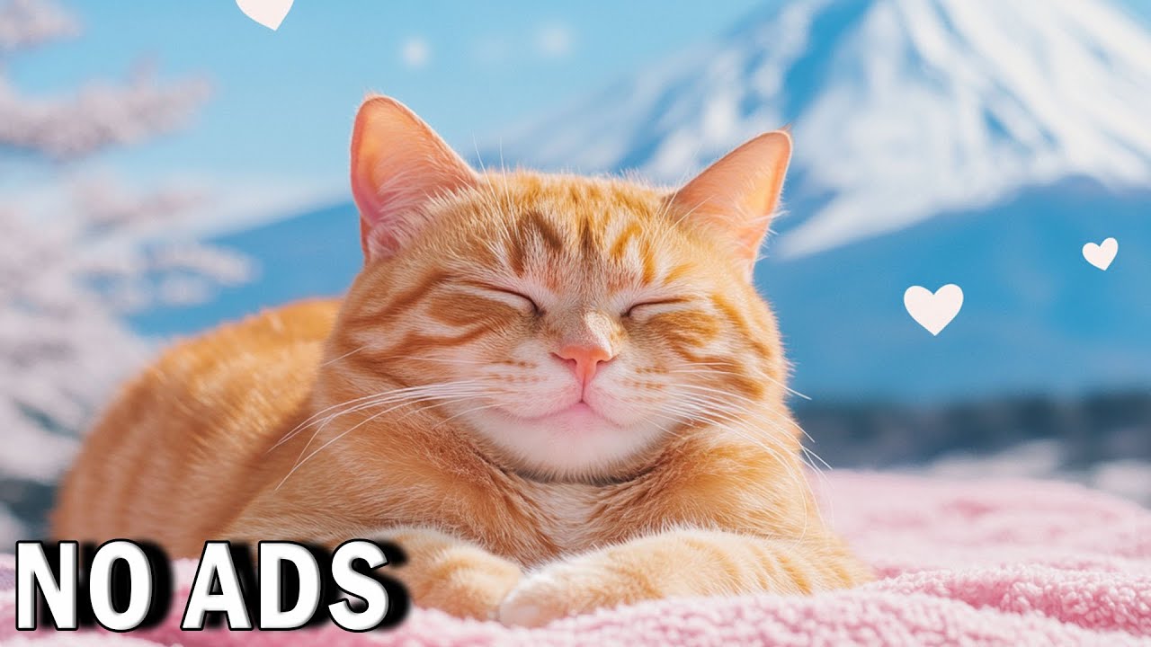 Deep Sleep Cat Music 🎶 1 Hour of Gentle Healing Sounds to Reduce Stress & Separation Anxiety