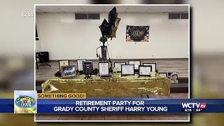 Something Good: Retirement party held for Grady County Sheriff Harry Young