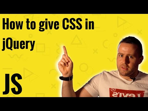 How to give CSS class in jQuery tutorial for beginners