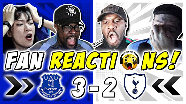 SPURS FANS HUMILIATED 😳 REACTION TO EVERTON 3-2 TOTTENHAM | PREMIER LEAGUE FAN REACTIONS