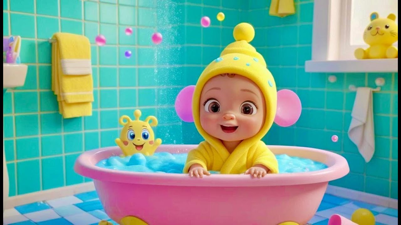 Bath Time Do Do Do Do Song | Fun & Engaging Song for Kids | Nursery ...