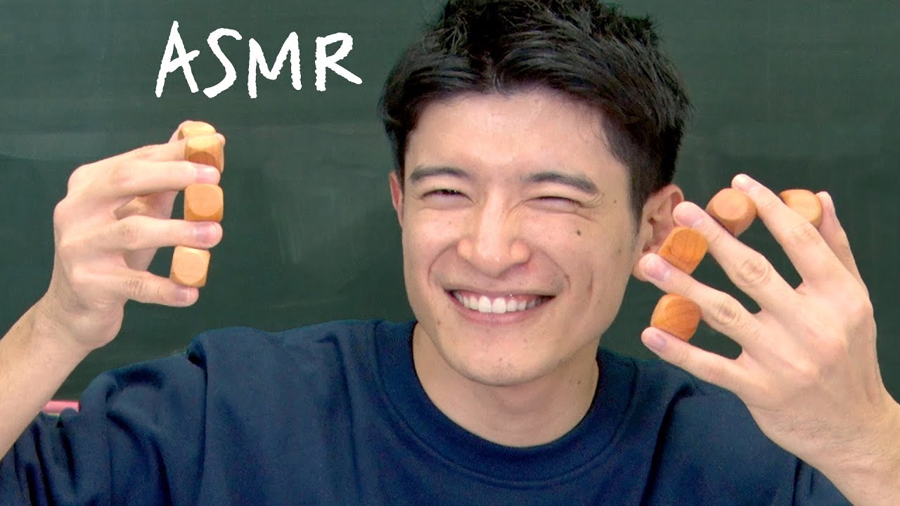 【ASMR】ウッドブロックの音に癒やされよう🍃【篠原光】