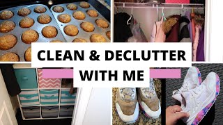 CLEAN WITH ME | CLEANING MOTIVATION | CLEAN AND DECLUTTER WITH ME