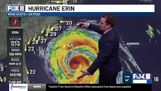 Hurricane Erin would fill entire Gulf