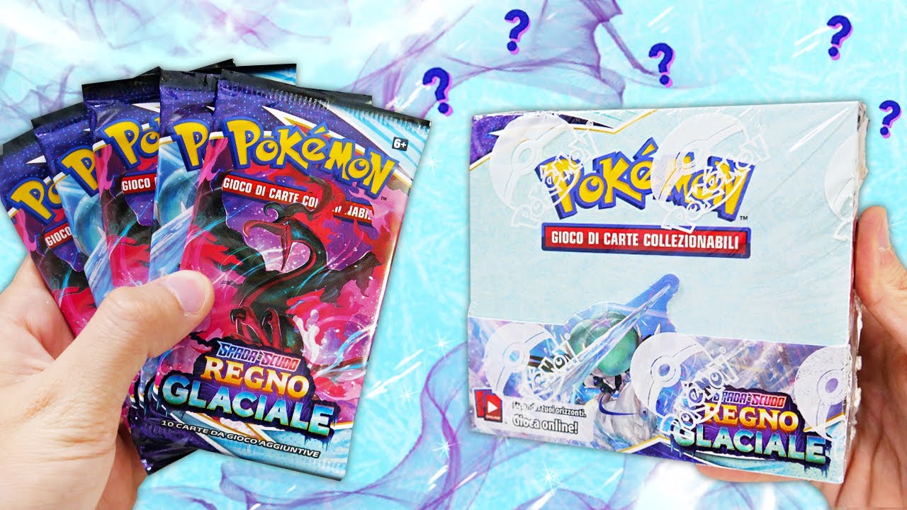 *GOLD GOLD GOLD!* APRO UN ALTRO BOX DA 36 BUSTINE POKEMON REGNO ...