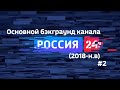 ОСНОВНОЙ БЭКГРАУНД ПРОГРАММЫ &quot;ВЕСТИ&quot; НА КАНАЛЕ РОССИЯ 24 #2 (2018-Н.В)