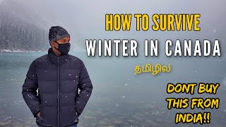 Winter in Canada  How to Survive? Tips and Hacks | Things you should know before coming to Canada