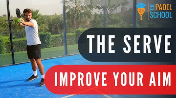 How to AIM YOUR SERVE! 3 Padel Serve Tips!