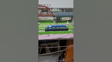 37.[Movie Unstoppable AWVR 1206 EMD SD40-2] Model Train N Scale/N Gauge/ N ゲージ/ spur N #Unstoppable