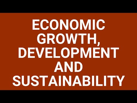 Video: Ano ang sustainable economic growth?