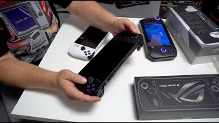 видео: Купил Asus Rog Ally X, распаковка / первый взгляд / сравнение по эргономики с обычным Ally и другими картинка: Купил Asus Rog Ally X, распаковка / первый взгляд / сравнение по эргономики с обычным Ally и другими