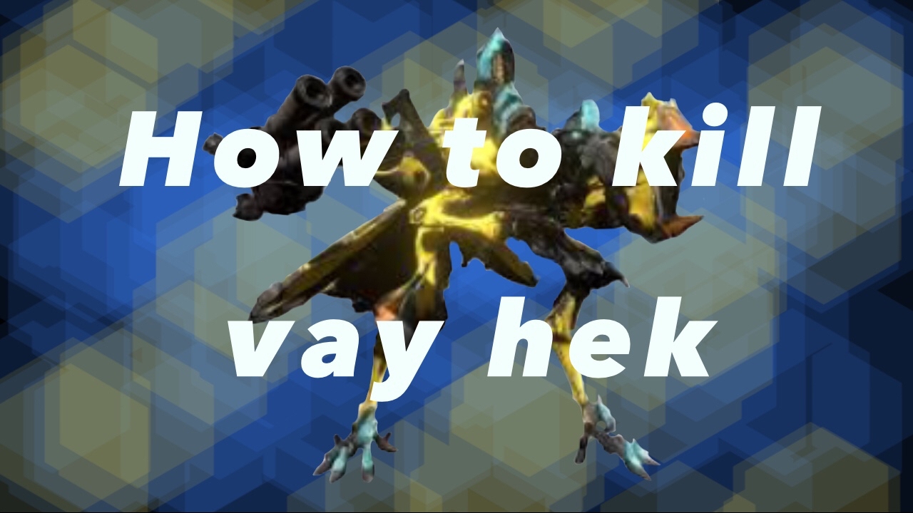 Indien Økonomi navigation Vay Hek boss easy kill/ how to get hydroid parts | WARFRAME - YouTube