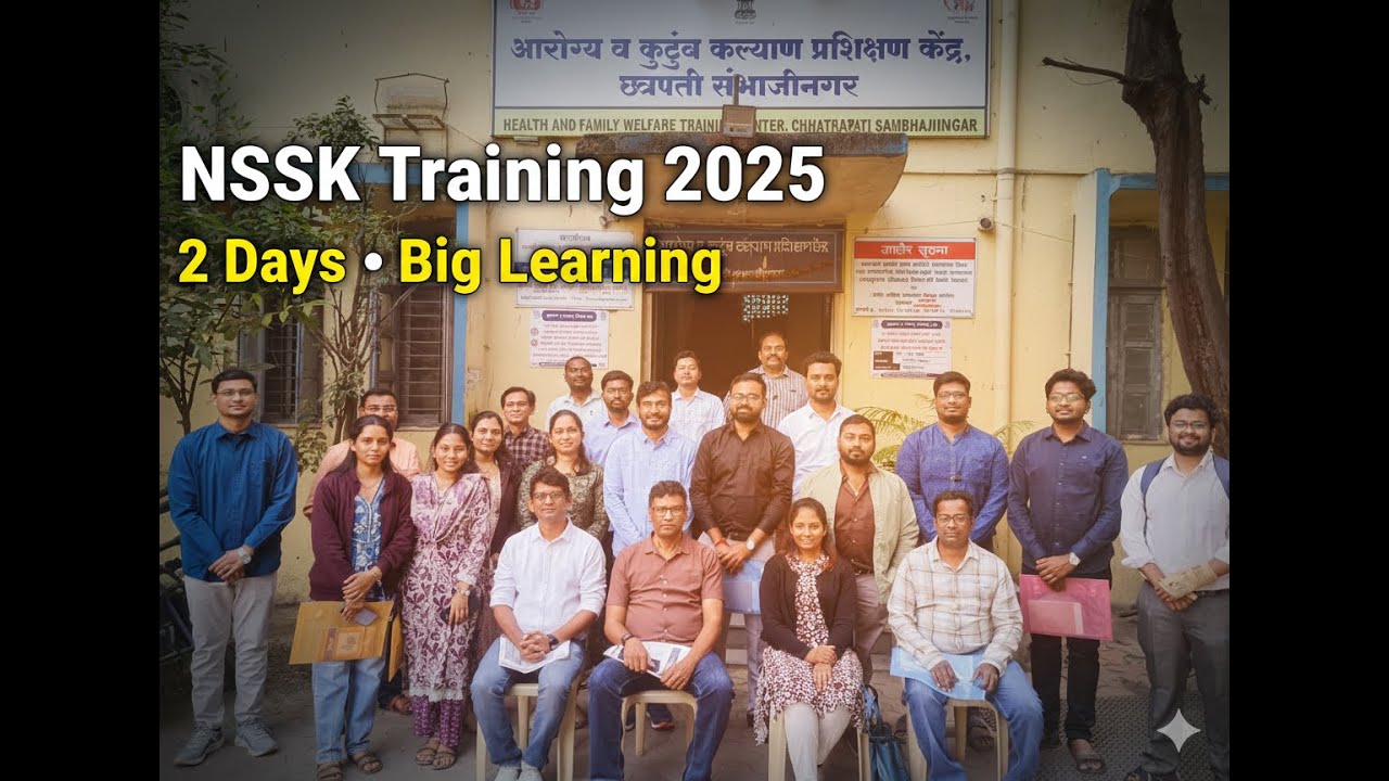 NSSK Training 2025  2 Days • Big Learning @Dr.TirupatiShelke