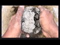 Gritty Sand & Cement Water Crumbling ASMR Sounds | oddly satisfying sand cement asmr
