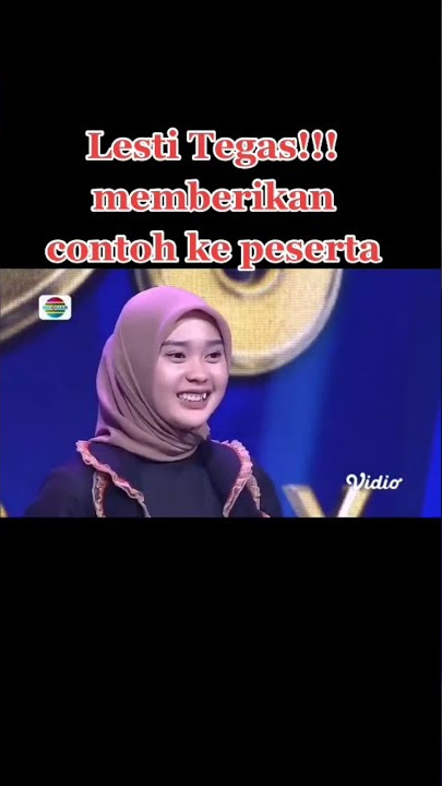 Lesti Tegas Memberikan Contoh ke Peserta #lestikejora #lestybillar #lestylovers #dandut #academy