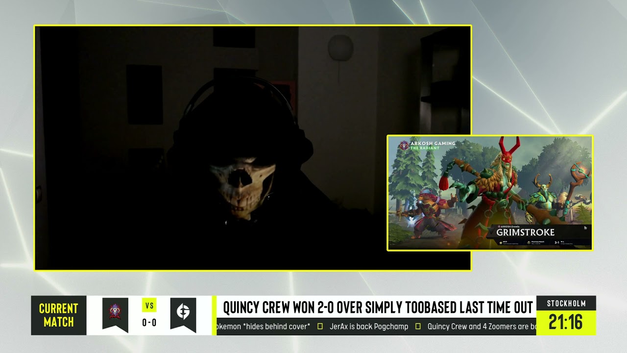 Arkosh face reveal vs EG