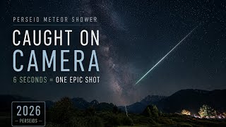 Perseid Meteor shower 2026