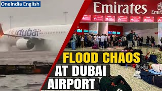Dubai Floods: Travellers Stranded at Airport, Delay in Flights Causes Chaos | Oneindia News