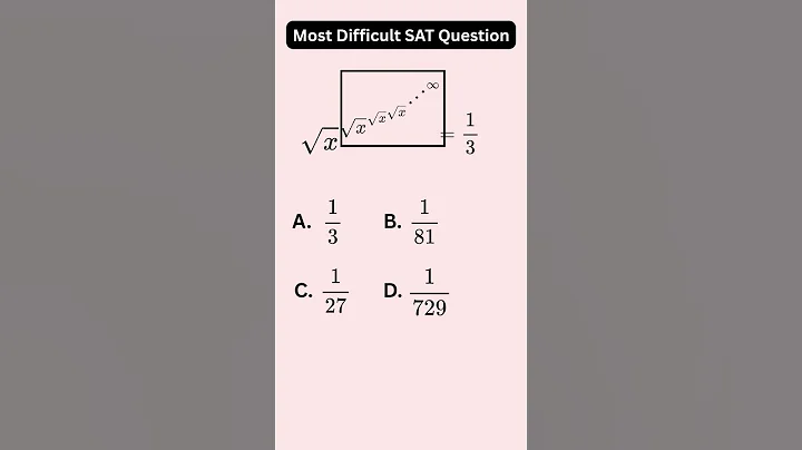 Most Confusing SAT Question #math #education