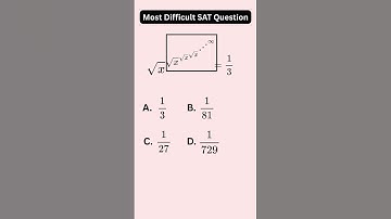 Most Confusing SAT Question #math #education