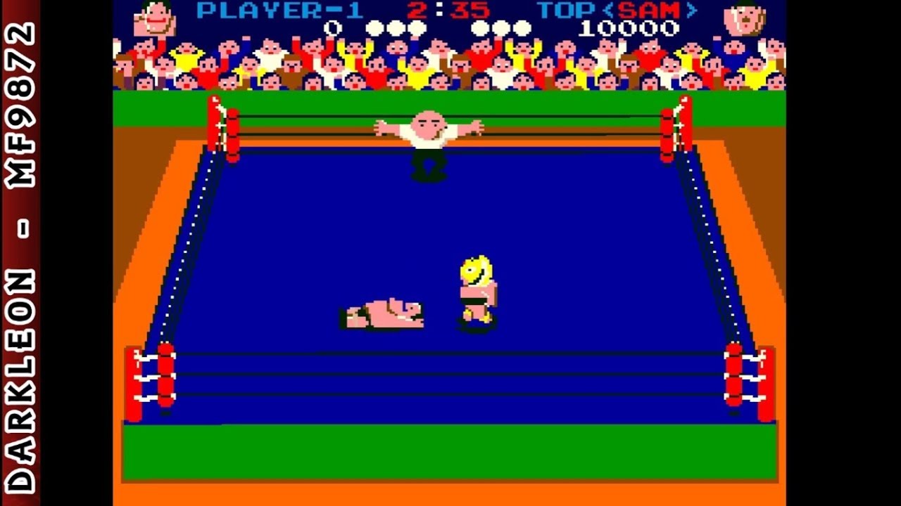 Appoooh The Pro Wrestling Game © 1984 Sega Arcade Gameplay YouTube
