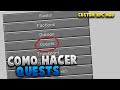 COMO HACER **QUESTS** EN MINECRAFT - Custom NPC Mod 1.12.2