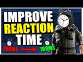 Improving Your REACTION Time To Win More! Full Rainbow Six Siege Drill Tips & Tricks
