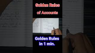 Golden Rules of Accounts||#Golden rules||#Accounting Principles||#Golden rules of accounts in Telugu
