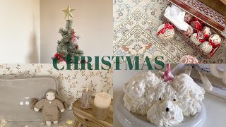 【100均DIY】【クリスマスアイデア】クリスマスの準備はじめよう/ハーフケーキの作り方/韓国インテリア/100均/キャンドルの作り方/クリスマスツリー