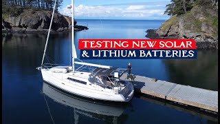 Sailing the San Juan Islands While Testing Our New Solar & Lithium Batteries