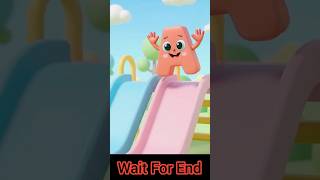 ABCD Songs &amp; Phonics Fun: The 3D Alphabet Slide! 🌈#Shorts ​#ABCDsongs #ToddlerLearning